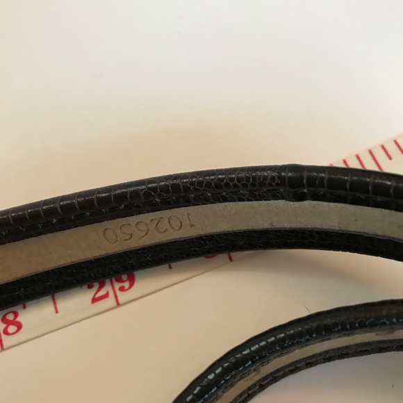 Ann Taylor Animal Print and Leather Belt - Picture 4 of 9